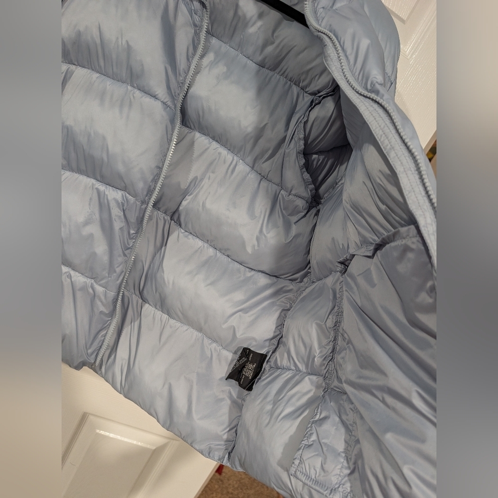 32 Degrees Heat Light Gray/Blue Puffer Jacket in Size XXL - Picture 9 of 15